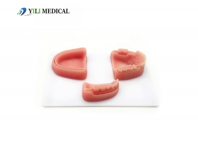 Gingival silicone wound suture pad three modiles simulates oral implant suture practice pad