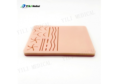 Medical silicone artificial skin pad creative DIY wound mat
