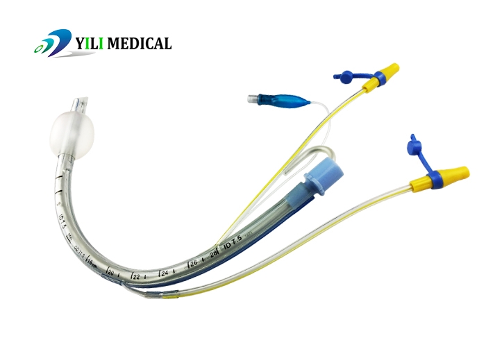 Disposable Suction Lumen Endotracheal tube with Cuff and Balloon