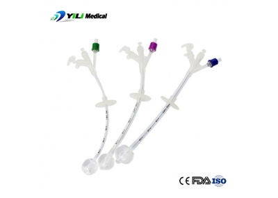 Disposable 3 Way Silicone Gastrostomy Feeding Tube
