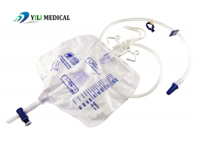 Disposable Medical 2000ML Luxury Urine Drainage Bag supplier