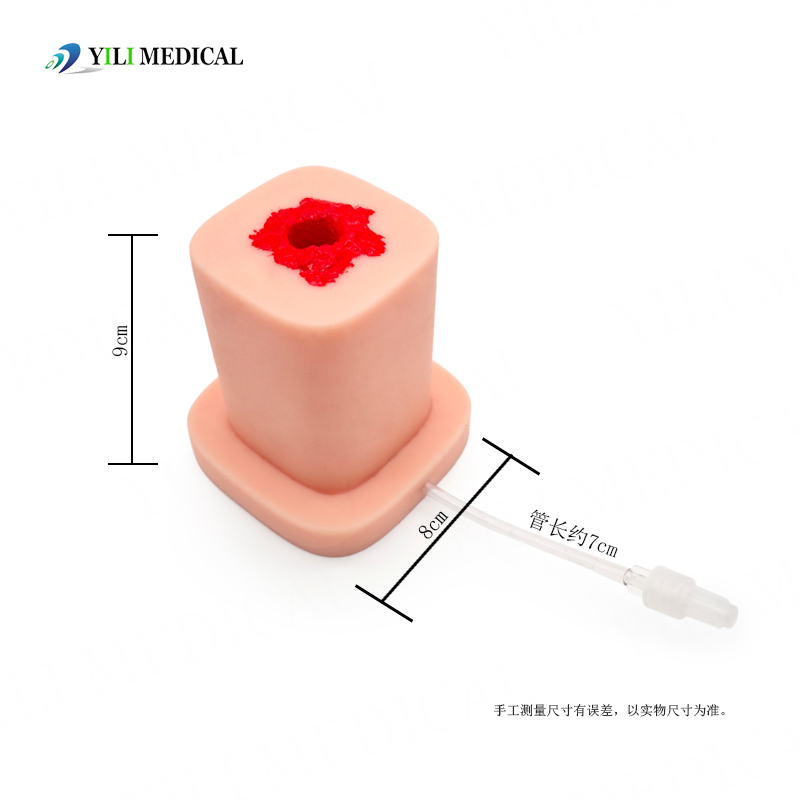 Exercise module for hemostasis and tamponade of gunshot wounds