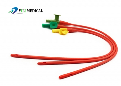 Disposable Medical latex suction catheter