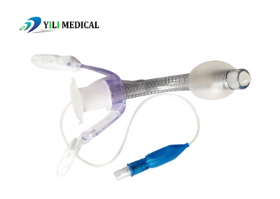 Cuffed Disposable Reinforced Tracheostomy Tube Anaesthesia Products