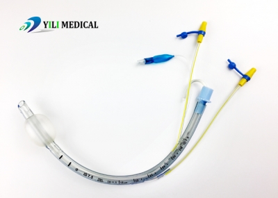 Disposable Medical Suction Lumen Endotracheal tube with Cuff and Balloon